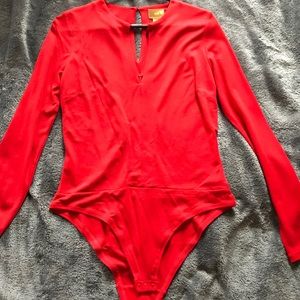 Red Body Suit